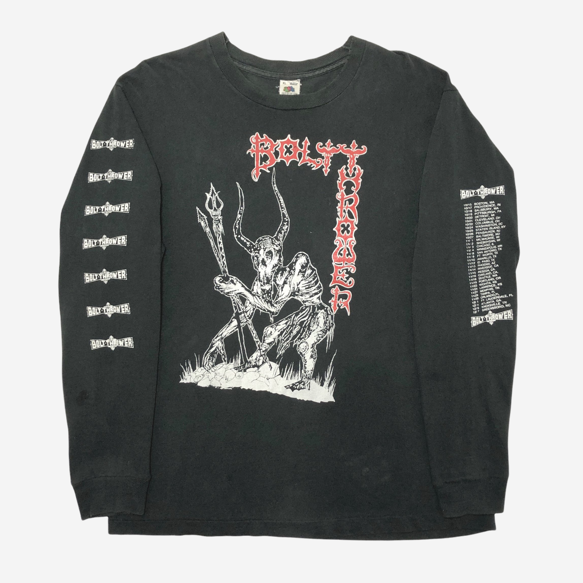 BOLT THROWER T-SHIRTS & MERCHANDISE ARCHIVE – JERKS™