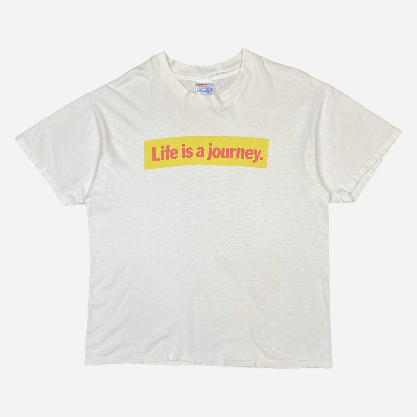 EARLY 90S LIFE IS A JOURNEY T-SHIRT