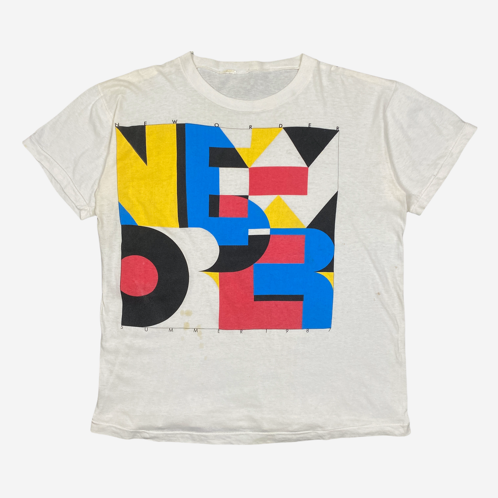 NEW ORDER T-SHIRTS & MERCHANDISE ARCHIVE – JERKS™