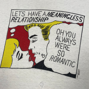 Early 90s meaningless relationship