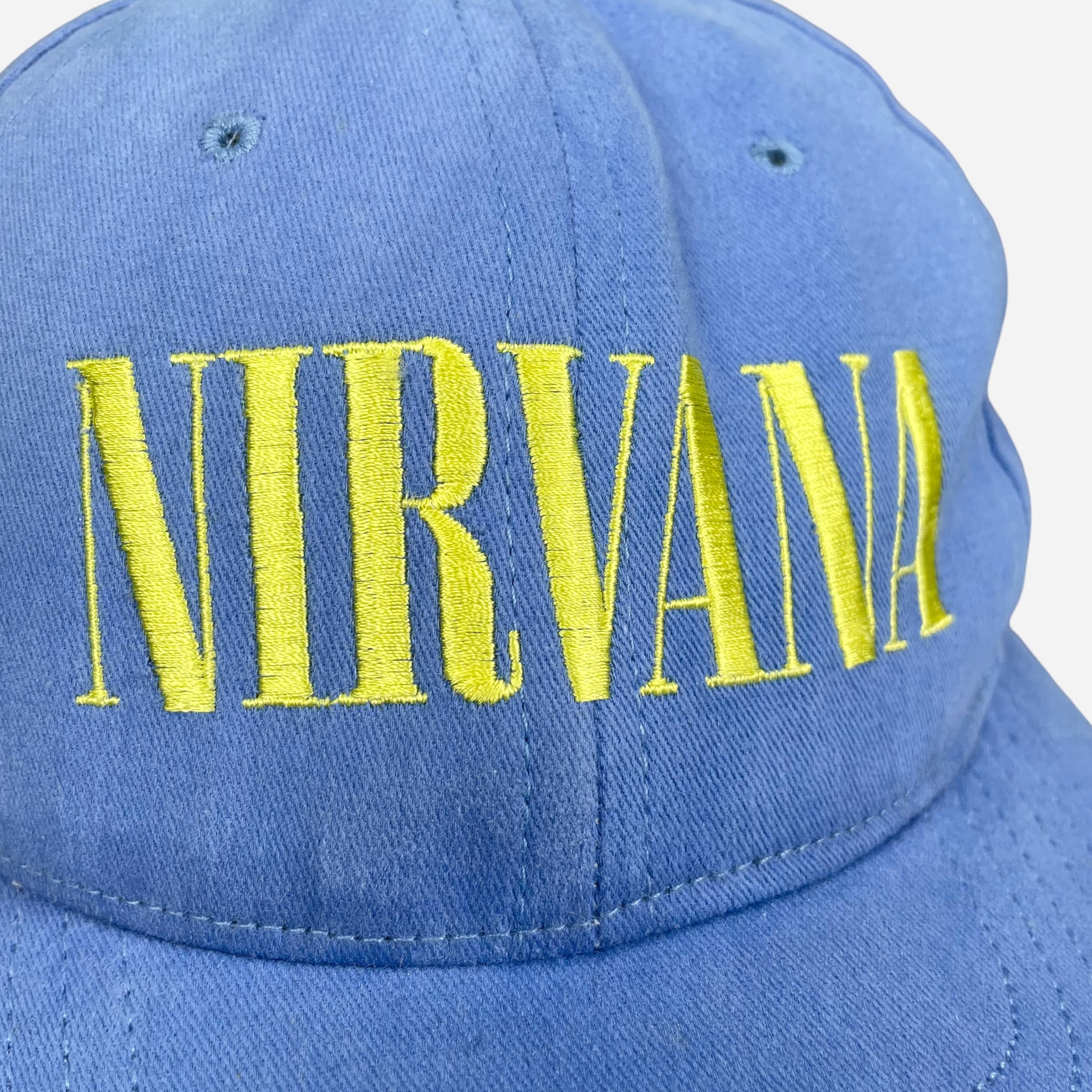 帽子 90s NIRVANA NEVERMIND cap 1990s Nirvana Nevermind promo hat Classic 90s Nirvana hat