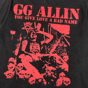 EARLY 00S GG ALLIN T-SHIRT