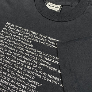 MID 90S JENNY HOLZER TRUISMS T-SHIRT