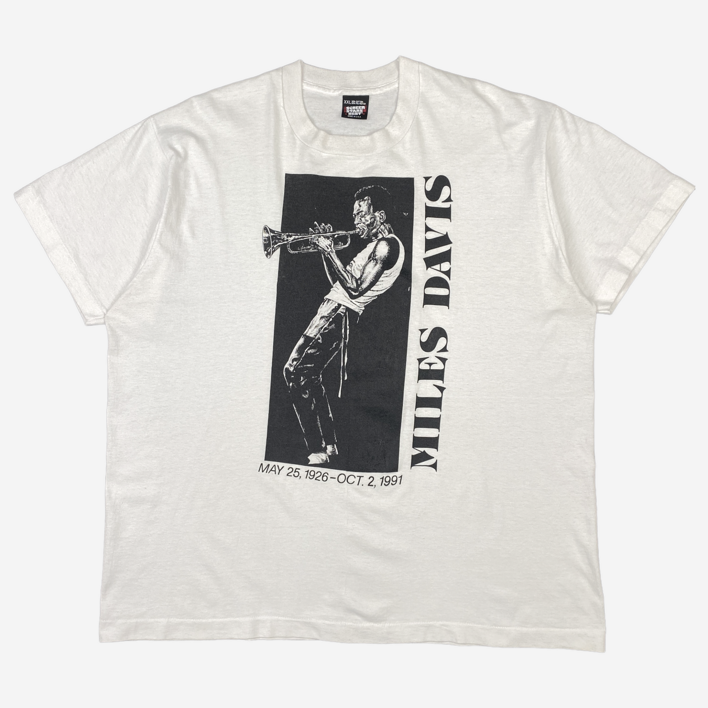 EARLY 90s MILES DAVIS T-SHIRT