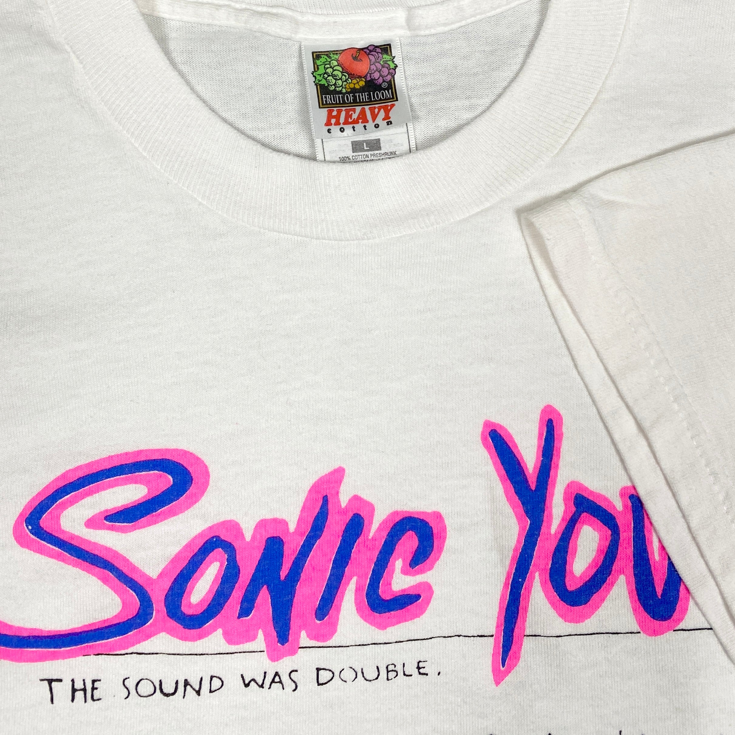 ミュージシャン 90's SONIC YOUTH T-shirt Vintage 90's SONIC YOUTH American Rock Band T-shirt - Etsy