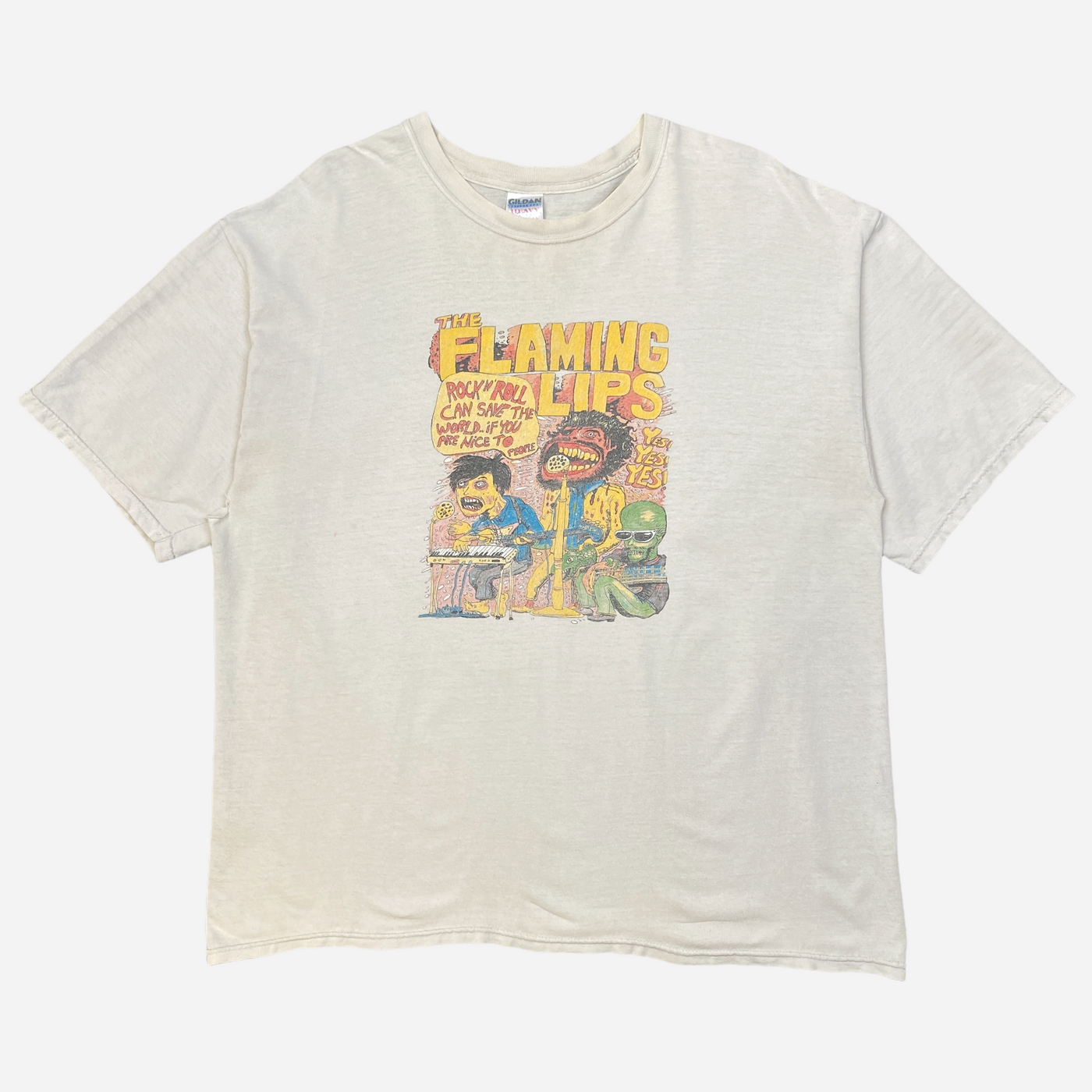 LATE 90S FLAMING LIPS T-SHIRT – JERKS™ LATE 90S FLAMING LIPS T-SHIRT – JERKS™