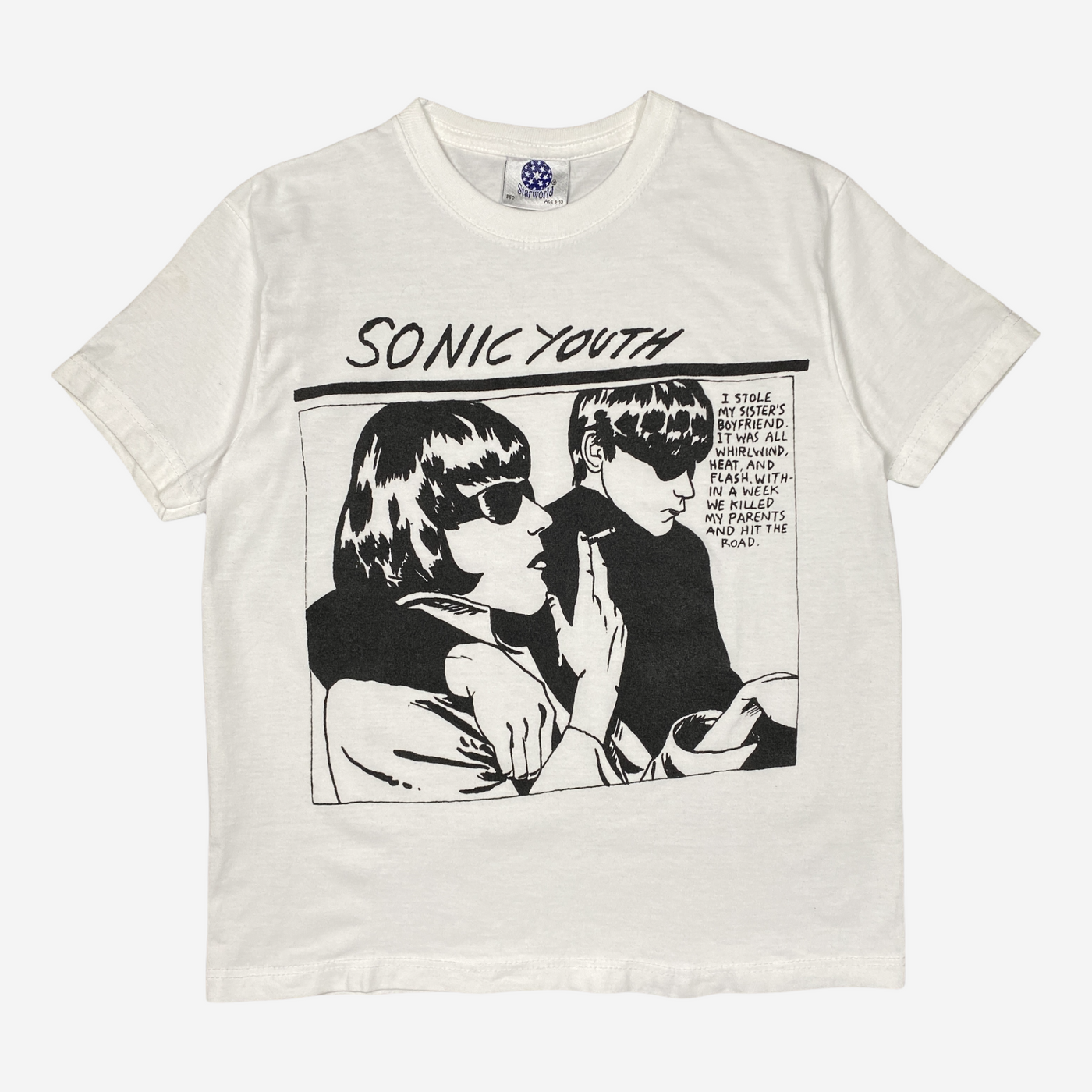 C. 00 SONIC YOUTH BABY TEE